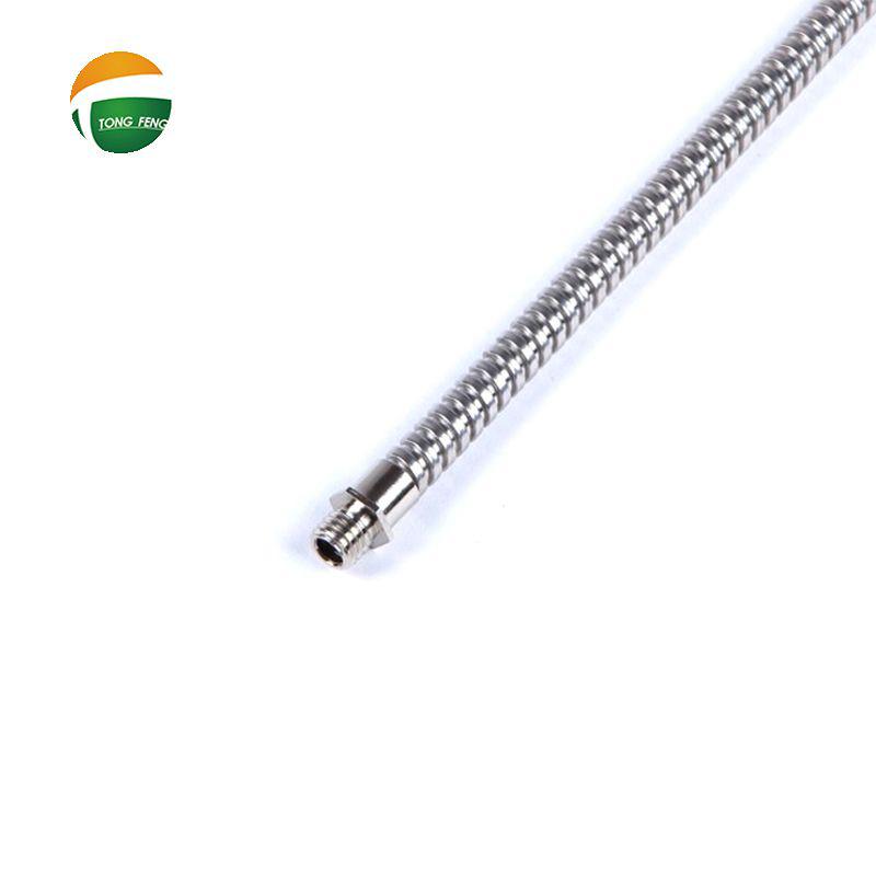 远传水表软管 外径7mm不锈钢软管 金属软管长度和接头可定制
